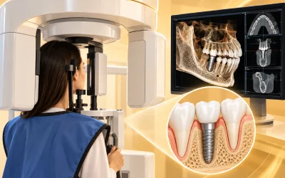 CBCT قبل از ایمپلنت؛ بررسی سهبعدی فک و استخوان